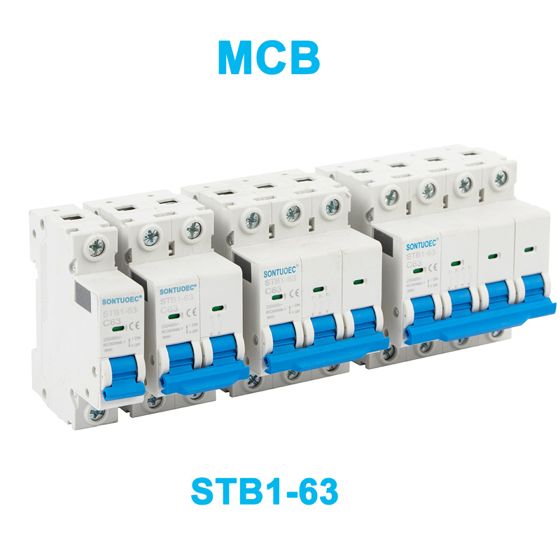 Wettbewerbsfähiger C65-Struktur STB1-63-Miniatur-Leistungsschalter MCB MCB