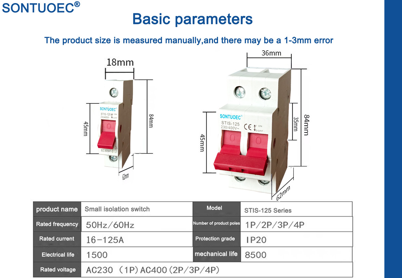 STIS-125 Isolator Switch