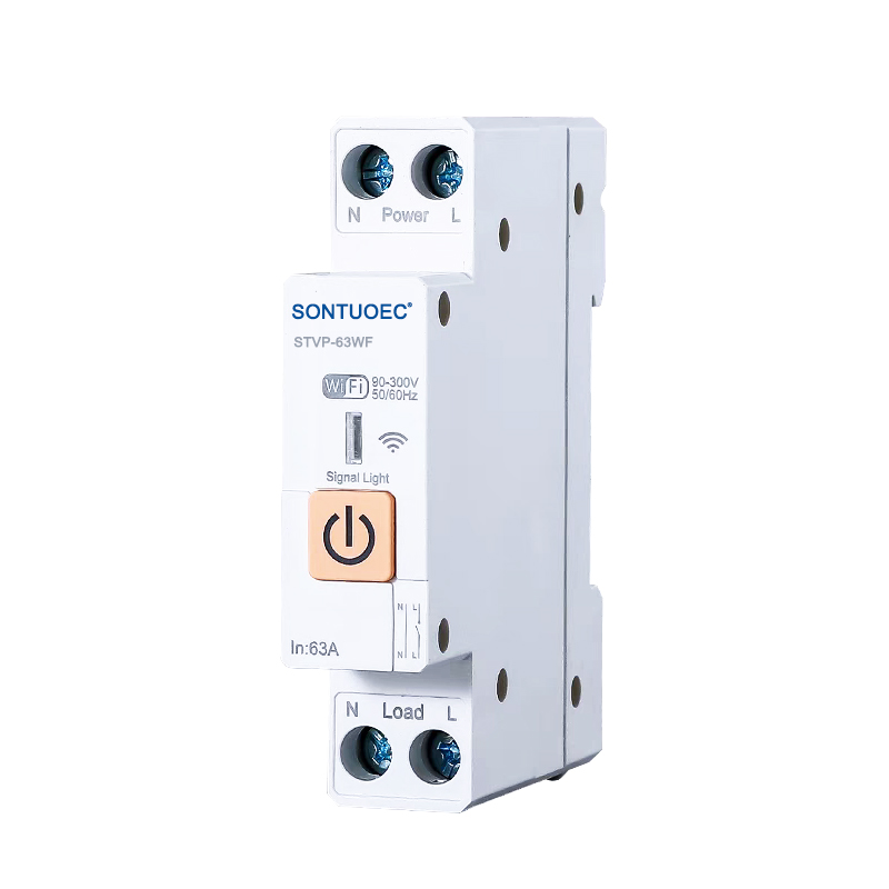 WiFi Intelligenter Hochleistungsschalter 220V Mobiltelefon Remote drahtloser Steuerspannungsspannungsprotektor